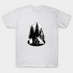 Monster by the fire T-Shirt